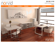 Tablet Screenshot of norvid.com.mx